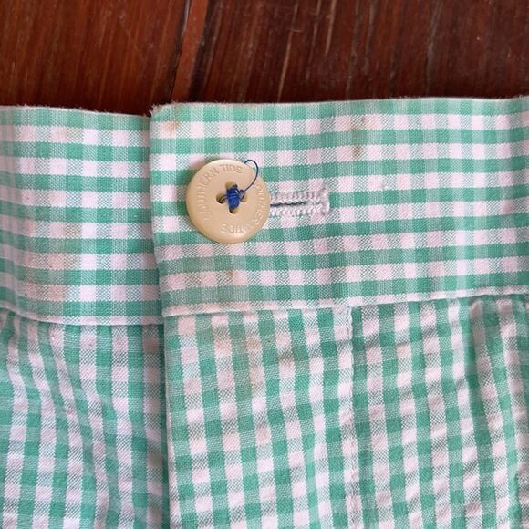 Southern Tide The Skipjack flat front seersucker shorts sz 32 - Picture 3 of 8